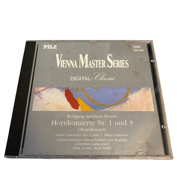 Wolfgang Amadeus Mozart Vienna Master Series Digital Classic CD featuring Hornko - Picture 1 of 3